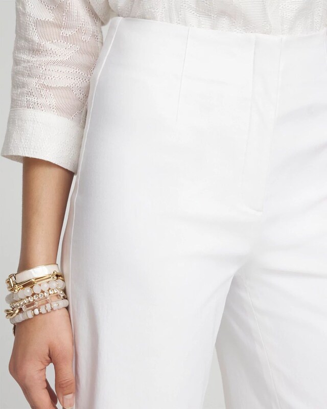 Black Label Wide Leg Cropped Pants - image 4